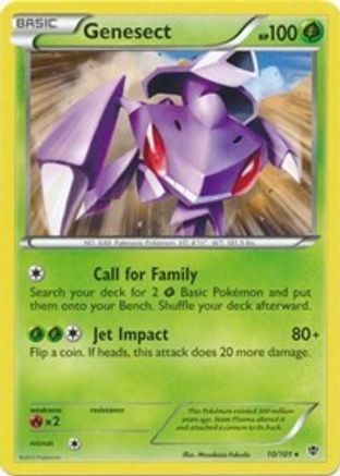 Genesect - 10/101 (BW Plasma Blast)/101 - Holofoil Deck Exclusives - Holo Rare