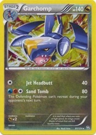 Garchomp - 91/124 (Cracked Ice Holo)/124 - Holofoil Deck Exclusives - Holo Rare