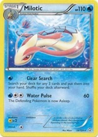 Milotic - 28/124/124 Deck Exclusives - Rare