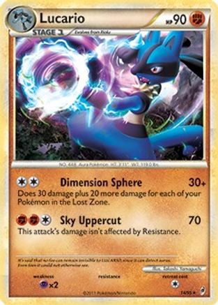 Lucario - 14/95 (Call of Legends)/095 Deck Exclusives - Rare