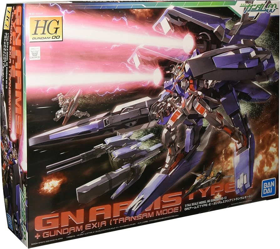 Gunpla - Bandai HG 1/144 GN Arms TYPE-E + Gundam Exia (Trans-Am Mode) Gundam 00