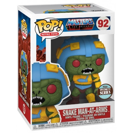 Funko POP! RETRO TOYS: MOTU - SNAKE MAN-AT-ARMS *SPECIALTY SERIES* #92