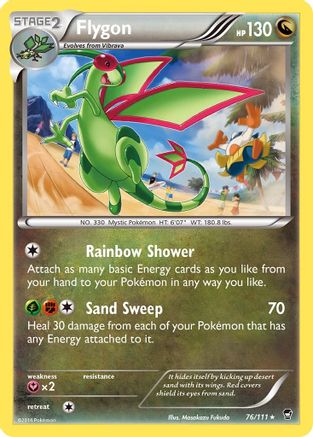 Flygon 076/111 XY Furious Fists - Rare