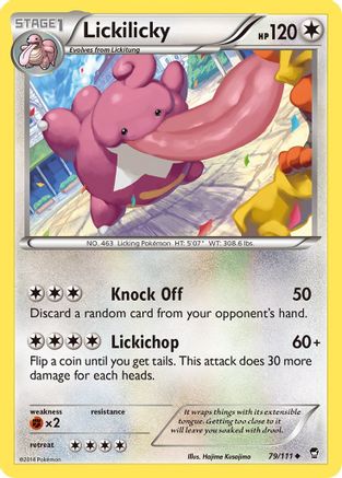 Lickilicky 079 XY Furious Fists - Uncommon