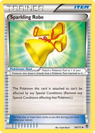 Sparkling Robe 099 - Reverse Holofoil XY Furious Fists - Uncommon