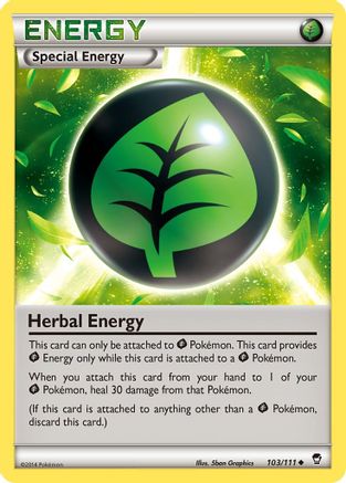 Herbal Energy 103 XY Furious Fists - Uncommon
