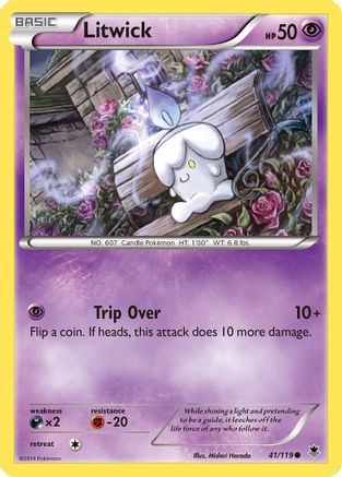 Litwick 041 XY Phantom Forces - Common