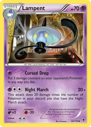 Lampent 042 XY Phantom Forces - Uncommon