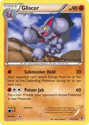 Gliscor XY Phantom Forces - Rare