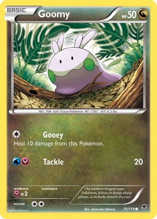 Goomy 075 - Reverse Holofoil XY Phantom Forces - Common