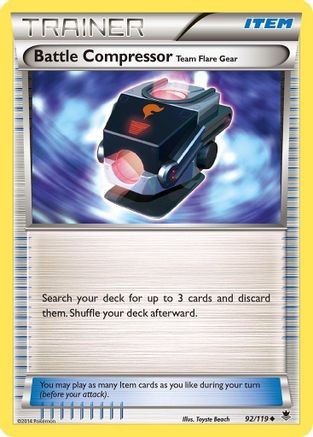 Battle Compressor 092 XY Phantom Forces - Uncommon
