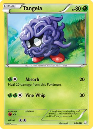 Tangela XY Primal Clash - Common