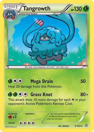Tangrowth XY Primal Clash - Rare