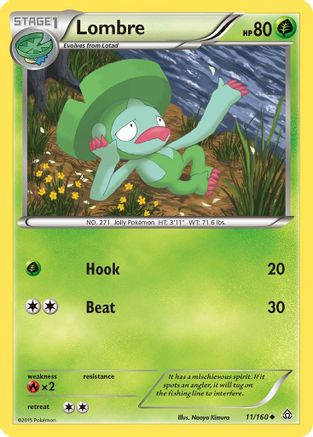 Lombre 011 XY Primal Clash - Uncommon