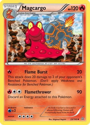 Magcargo XY Primal Clash - Uncommon