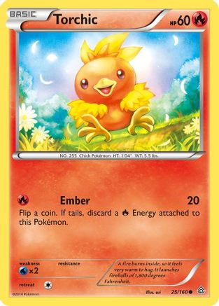Torchic 025 XY Primal Clash - Common