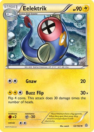 Eelektrik XY Primal Clash - Uncommon