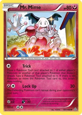 Mr. Mime 101 XY Primal Clash - Uncommon