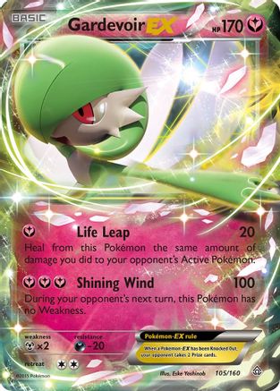 Gardevoir EX 105 - Holofoil XY Primal Clash - Ultra Rare