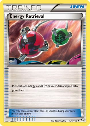 Energy Retrieval 126 XY Primal Clash - Uncommon