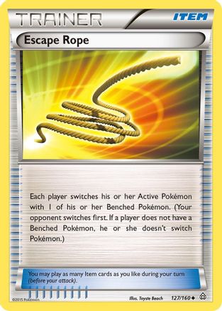 Escape Rope 127 - Reverse Holofoil XY Primal Clash - Uncommon
