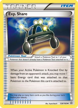 Exp. Share 128 XY Primal Clash - Uncommon