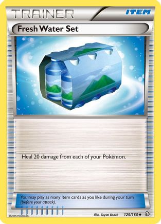 Fresh Water Set - Reverse Holofoil XY Primal Clash - Uncommon