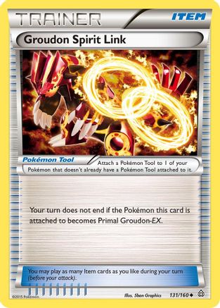 Groudon Spirit Link 131 XY Primal Clash - Uncommon