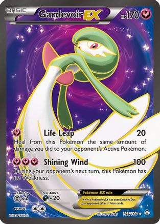 Gardevoir EX (155 Full Art) - Holofoil XY Primal Clash - Ultra Rare