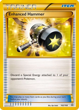 Enhanced Hammer (162 Secret Rare) - Holofoil XY Primal Clash - Secret Rare