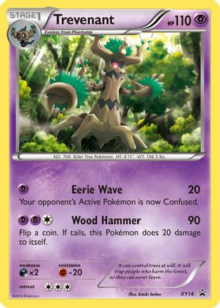 Trevenant XY14 - Holofoil XY Promos - Promo