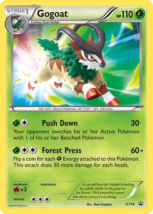 Gogoat - XY16 - Holofoil XY Promos - Promo