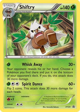 Shiftry XY23 - Holofoil XY Promos - Promo