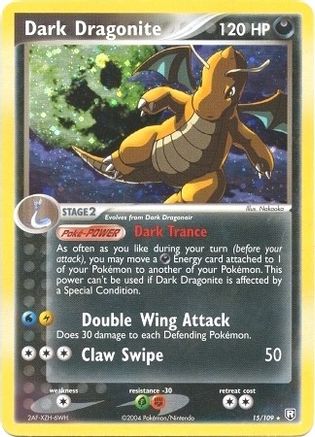 Dark Dragonite - 15/109 (EX Team Rocket Returns)/109 - Holofoil Deck Exclusives - Holo Rare