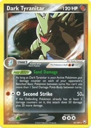 Dark Tyranitar - 20/109 (EX Team Rocket Returns)/109 - Holofoil Deck Exclusives - Holo Rare