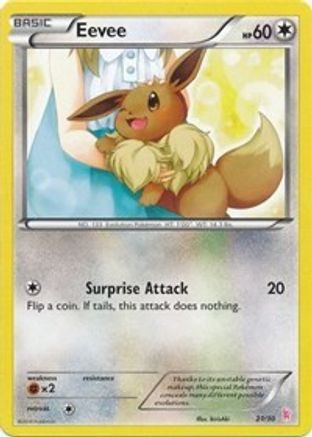 Eevee (13) XY Trainer Kit Sylveon & Noivern - Common