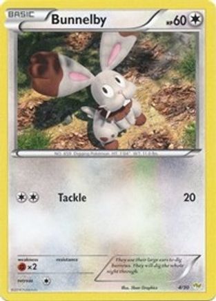 Bunnelby XY Trainer Kit Sylveon & Noivern - Common