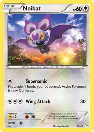 Noibat (#23) XY Trainer Kit Sylveon & Noivern - Common