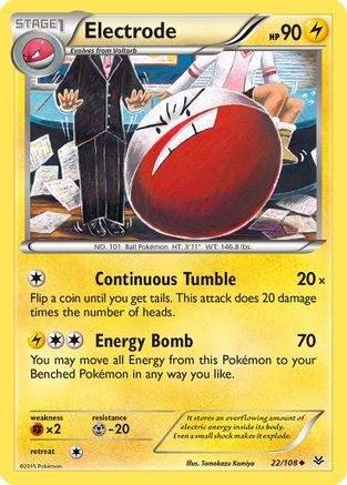 Electrode 022 XY Roaring Skies - Uncommon