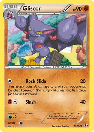 Gliscor XY Roaring Skies - Uncommon