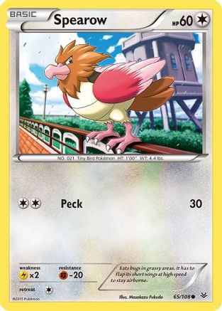 Spearow 065/108 XY Roaring Skies - Common