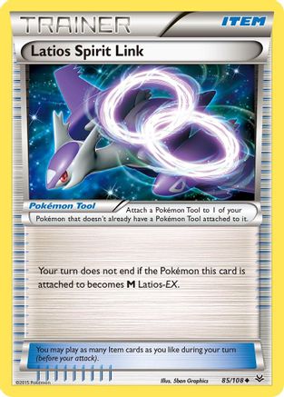 Latios Spirit Link 085 XY Roaring Skies - Uncommon