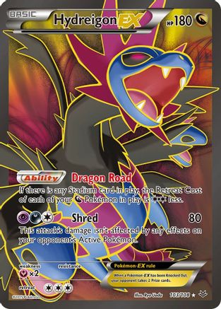 Hydreigon EX (103 Full Art) (103 Full Art) 103/108 - Holofoil XY Roaring Skies - Ultra Rare
