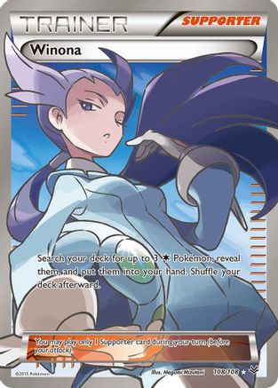 Winona (108 Full Art) (108 Full Art) 108 - Holofoil XY Roaring Skies - Ultra Rare