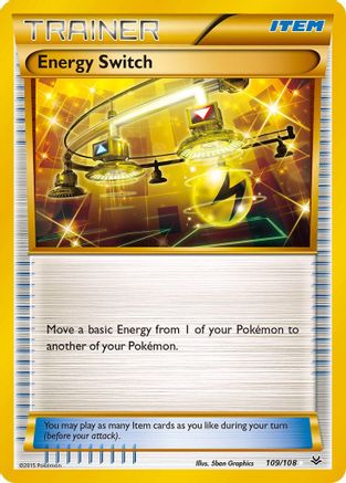 Energy Switch 109 - Holofoil XY Roaring Skies - Secret Rare