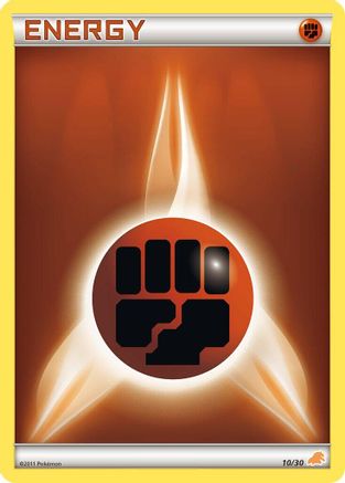 Fighting Energy (#10) BW Trainer Kit Excadrill & Zoroark - Common