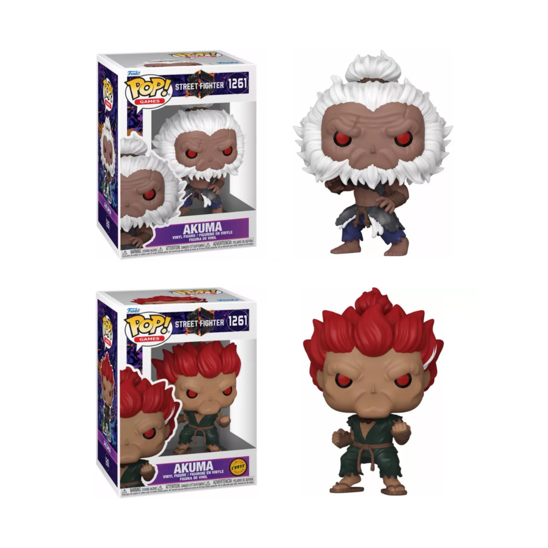 Funko Pop! Games: Street Fighter - Ryu / Ken / Chun-Li / Cammy / Akuma *PREORDER*