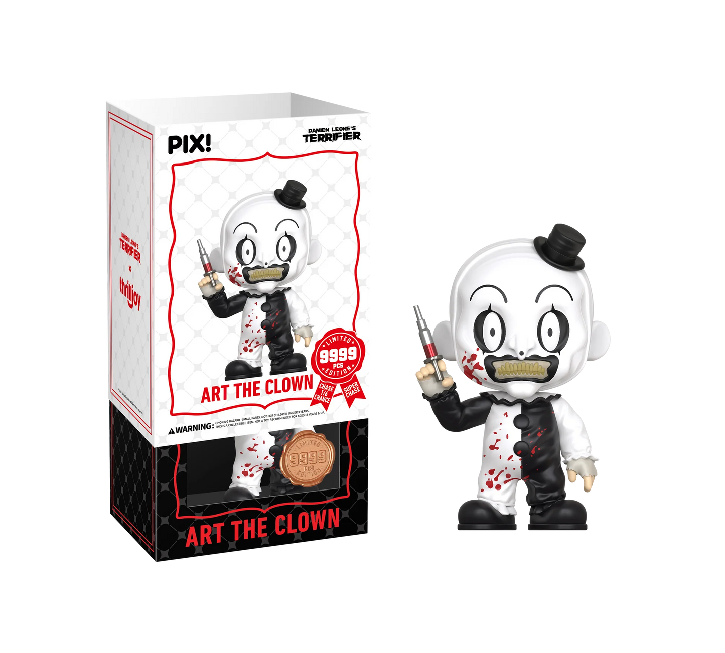 Thrilljoy: PIX! - Terrifier Art The Clown (with Syringe)