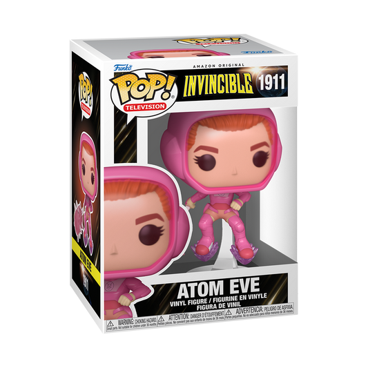 Funko Pop! Television: Invincible - Atom Eve (Armored) / Invincible (Battle Damaged) / Conquest *PREORDER*