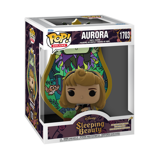 Funko Pop! Disney: Princesses (Stained Glass) - Deluxe 6" Aurora / Snow White / Ariel *PREORDER*